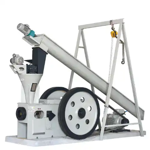 Briquette making machine