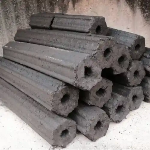 Sawdust briquette charcoal